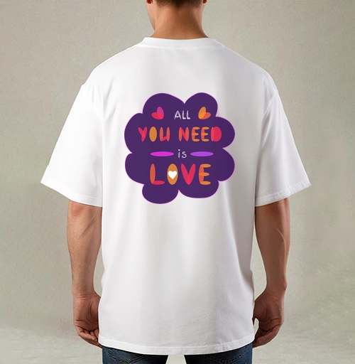 Фотография футболки ALL YOU NNEED ... / Всё, что вам нужно