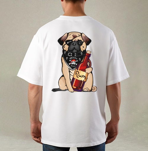 Фотография футболки Pirate pug