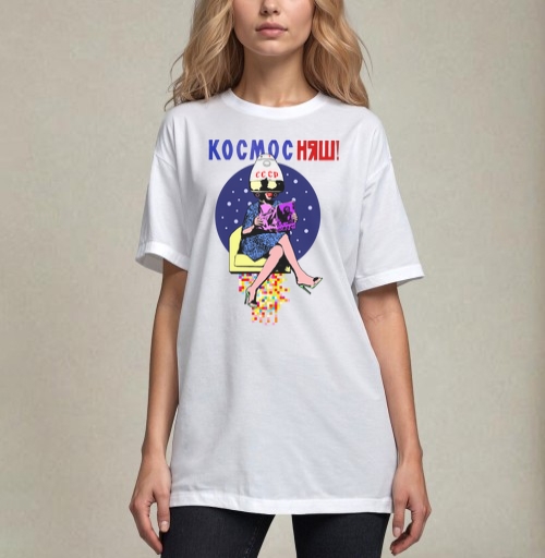 Фотография футболки КОСМОС НЯШ