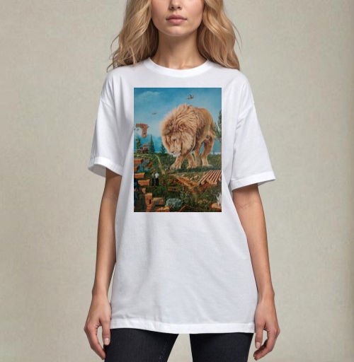Фотография футболки Зависла в фотошопе