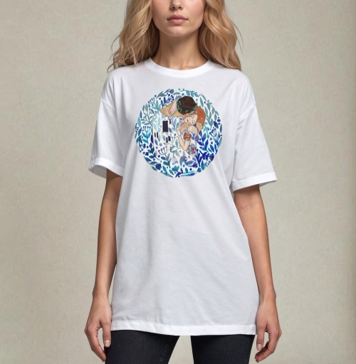 Фотография футболки Цветочный поцелуй