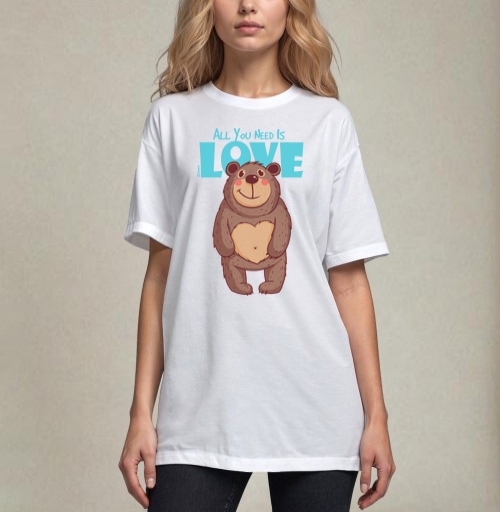 Фотография футболки All You Need Is Love