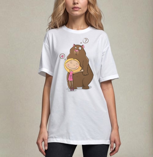 Фотография футболки I like teddy bears