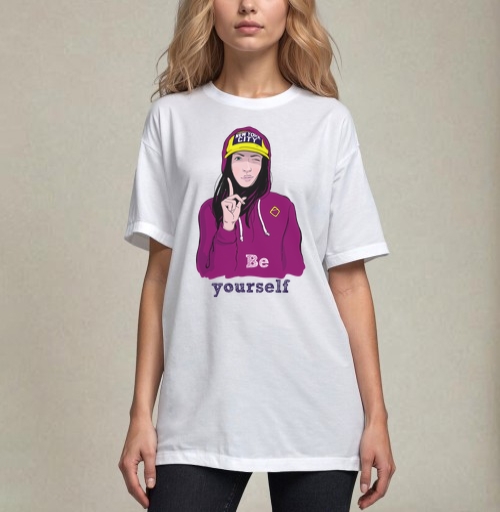 Фотография футболки Be yourself
