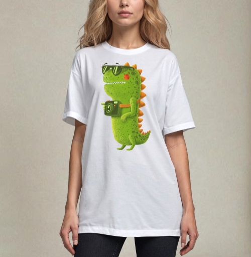 Фотография футболки Dino touristo hipsto