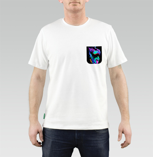 Фотография футболки Электро галактика