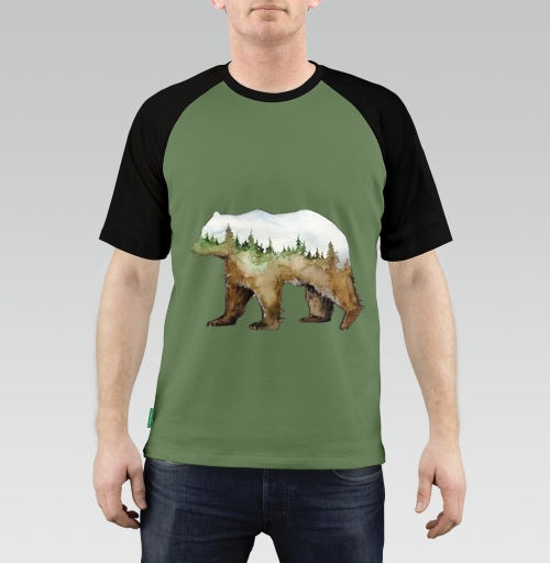 Фотография футболки Лесной медведь