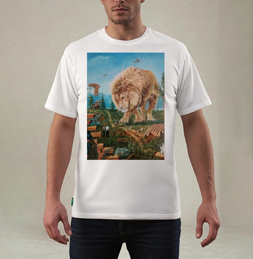 Фотография футболки Зависла в фотошопе