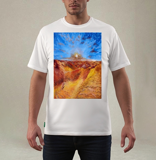 Фотография футболки Золото пустыни