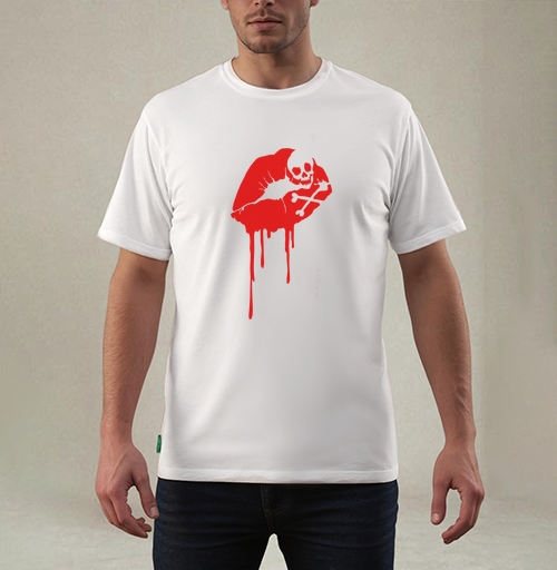 Фотография футболки Kissdead / Поцелуй смерти