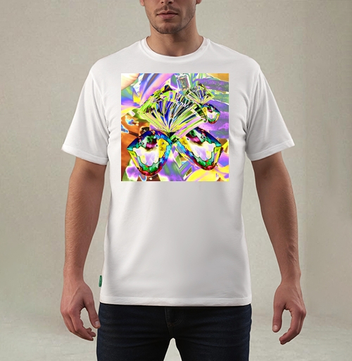 Фотография футболки Мистический топаз и ирис кристалл шестнадцатая годовщина свадьбы