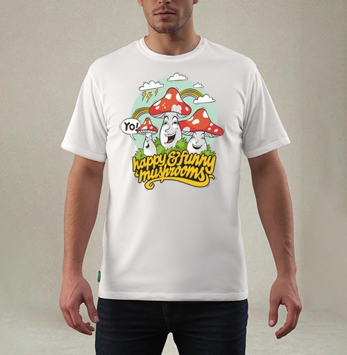 Фотография футболки Funny Mushrooms