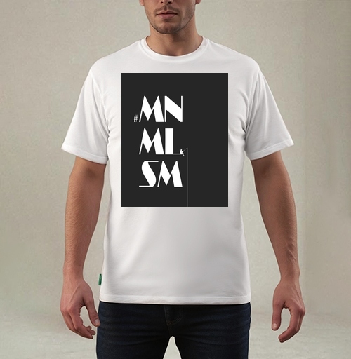 Фотография футболки Minimalism рыбалка человек удочка с удочкой
