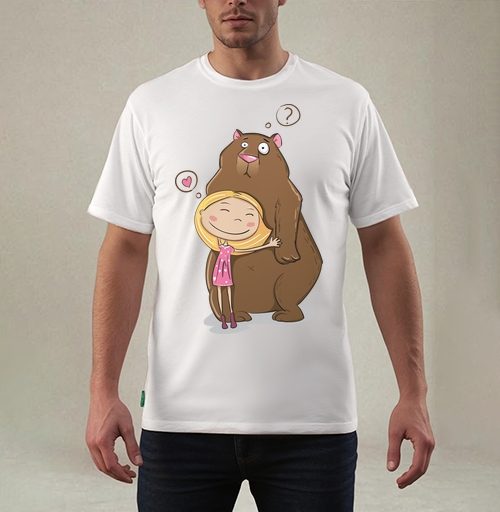 Фотография футболки I like teddy bears