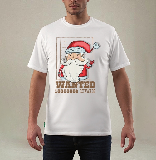 Фотография футболки Santa wanted