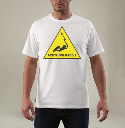 Фотография футболки Achtung! Kabel!
