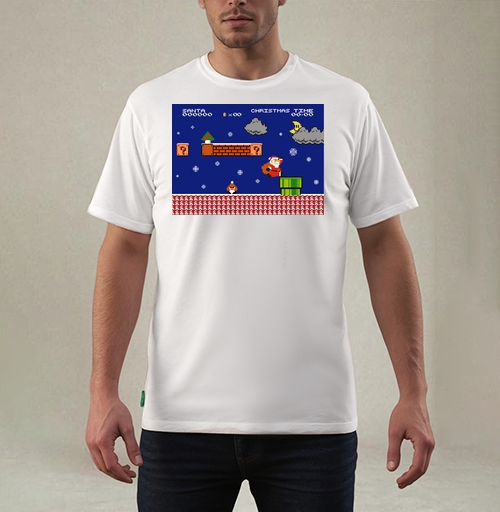 Фотография футболки Santa Mario