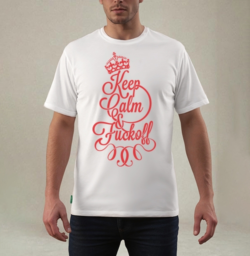 Фотография футболки Keep Calm & Fuck off