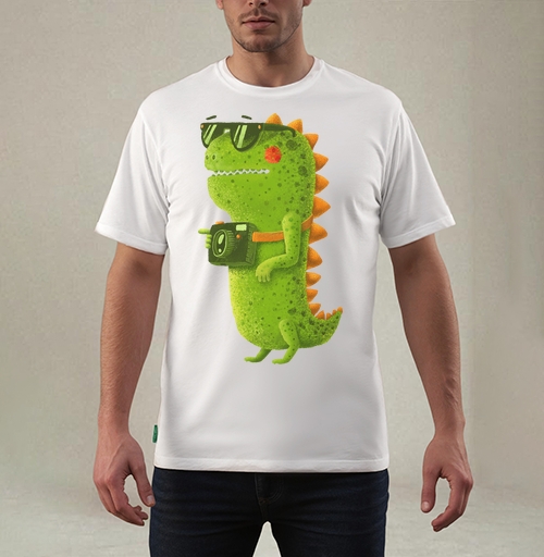 Фотография футболки Dino touristo hipsto