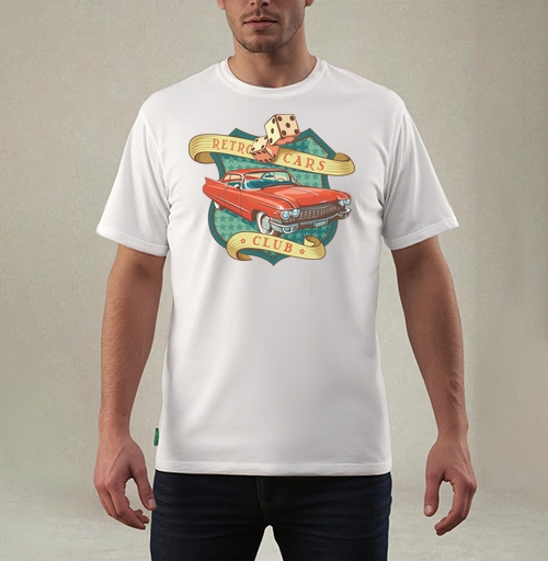 Фотография футболки Retro cars club