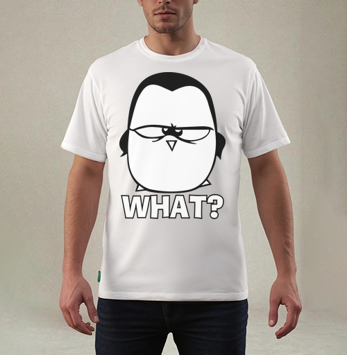 Фотография футболки What? / Что?