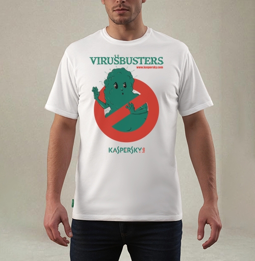 Фотография футболки virusbusters / Охотники за вирусами