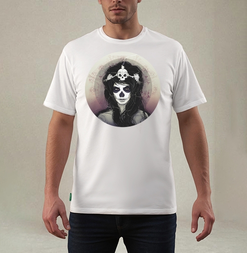Фотография футболки Santa Muerte