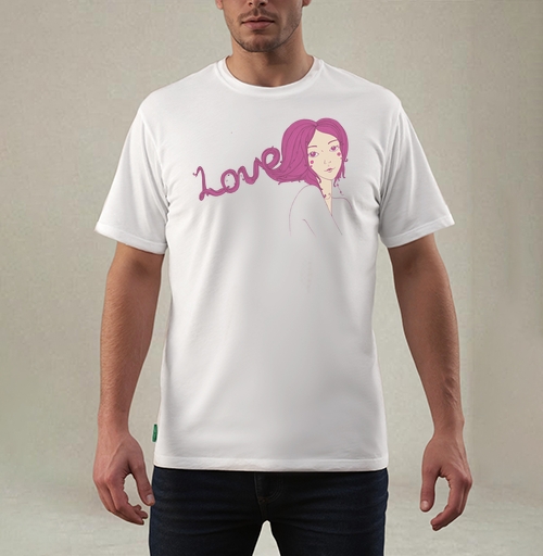 Фотография футболки Love is in the hair  / Любовь в волосах