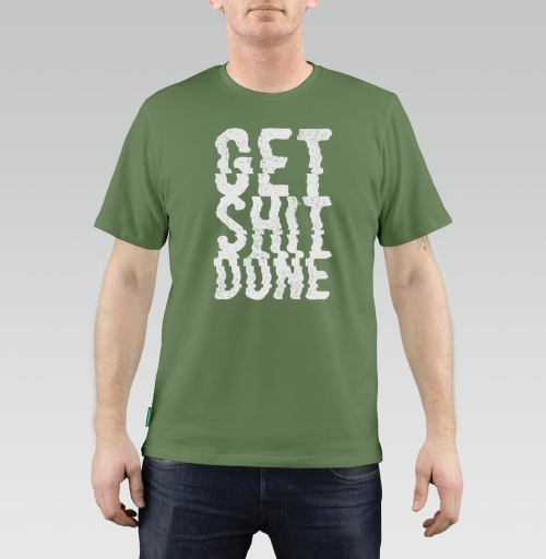 Фотография футболки Футболка GET SHIT DONE в стиле гранж