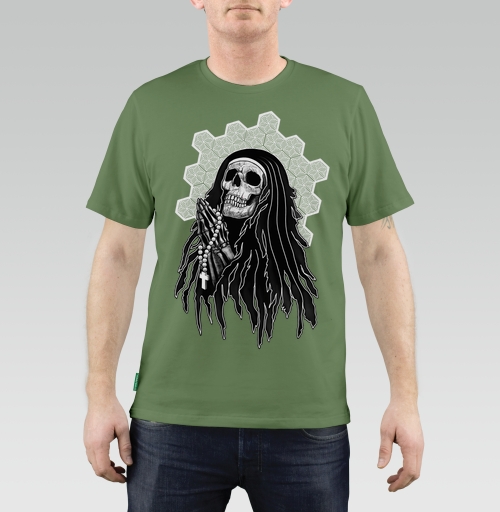 Фотография футболки Молитва скелета