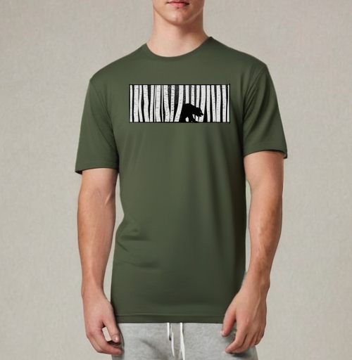 Фотография футболки Медведь и медведики   Номер Раз