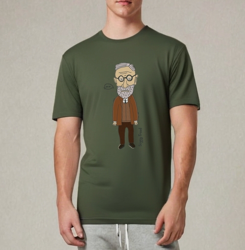 Фотография футболки Sigmund Siggy Freud / Зигмунд Сигги Фрейд