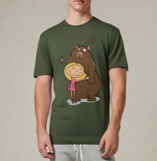 Фотография футболки I like teddy bears
