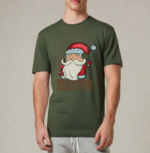Фотография футболки Santa wanted