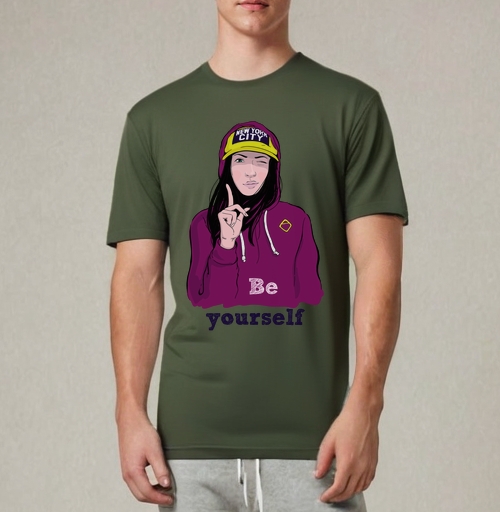 Фотография футболки Be yourself