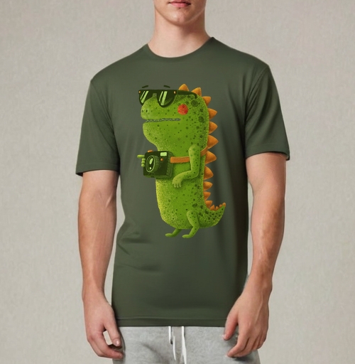 Фотография футболки Dino touristo hipsto