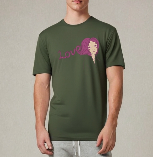 Фотография футболки Love is in the hair  / Любовь в волосах
