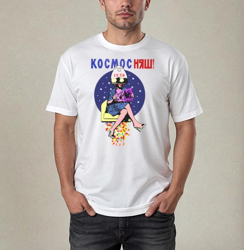 Фотография футболки КОСМОС НЯШ