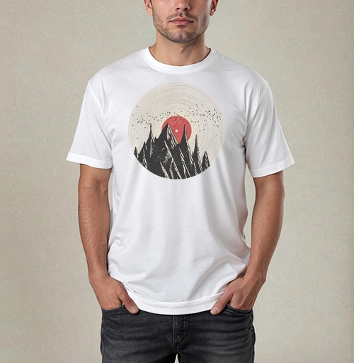 Фотография футболки Лесная тишина и горные звуки Часть Три