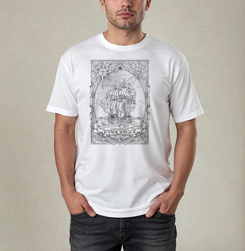 Фотография футболки ПОПУТНЫЙ ВЕТЕР