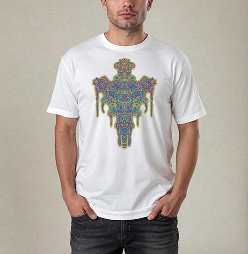Фотография футболки Visionary Totem Unfolding / Визионерский тотем из хаоса сознания