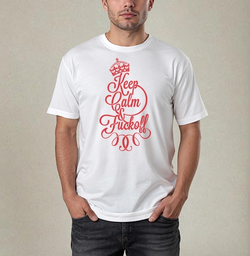 Фотография футболки Keep Calm & Fuck off