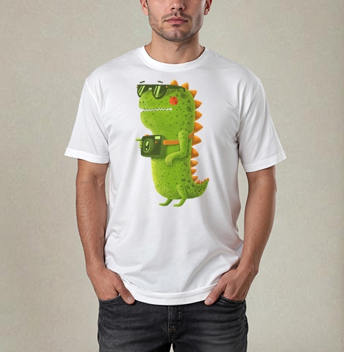 Фотография футболки Dino touristo hipsto