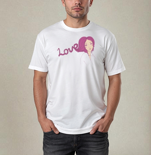 Фотография футболки Love is in the hair  / Любовь в волосах