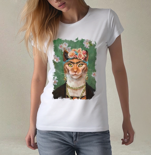 Фотография футболки Фрида Кало моими глазами