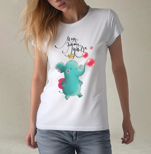 Фотография футболки Бубль-гум