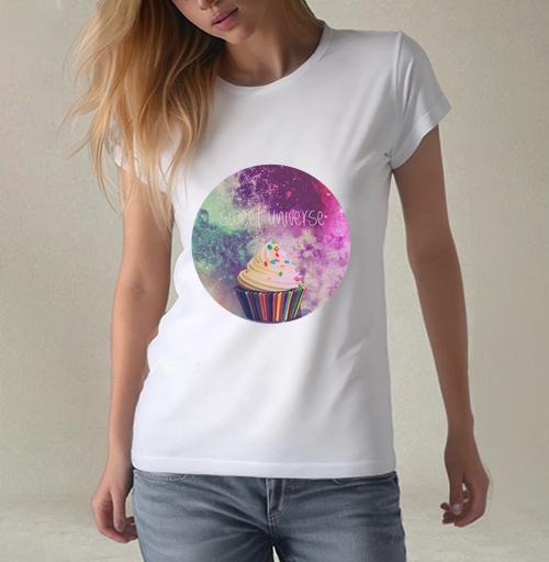 Фотография футболки Sweet galaxy / Сладкая галактика