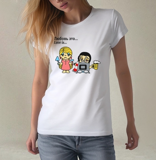 Фотография футболки Футболки Love is...№1