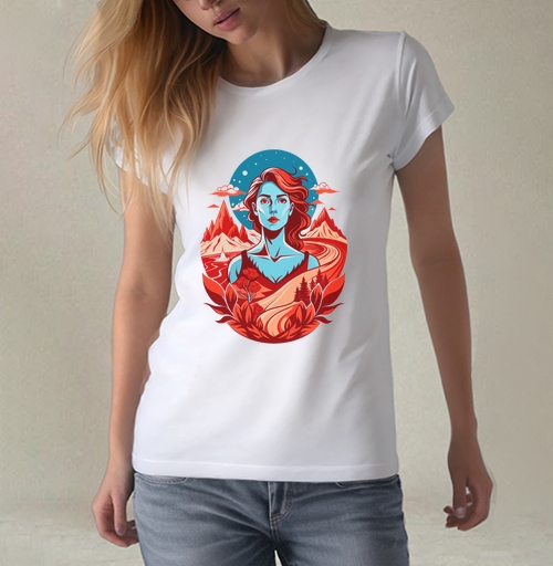 Фотография футболки Прекрасная Марсианка