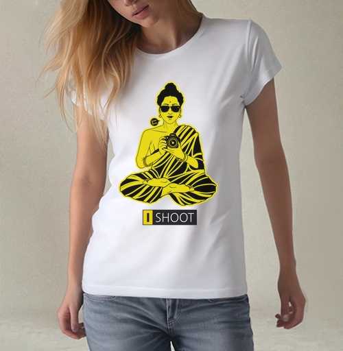 Фотография футболки I Shoot / Я снимаю